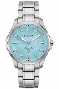 Silver Group RUCNI SAT BULOVA Marine Star Diamond 96P248